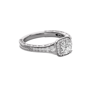 Anillo de Diamantes Solitario en Oro de 14K para Mujer - Diseño Brillante - Product Image 6