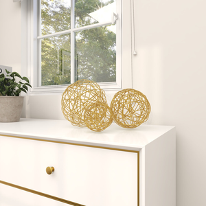 Ornement en métal antique, sculpture artisanale, figurine antique pour la décoration de la maison et les cadeaux, sculpture en métal couleur or - Product Image 6