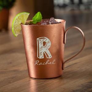 Pure Classic Indian Copper Moscow Mule Solid Mug Pure solid copper high quality manufacture mugs At Factory Price From India - Product Image 1