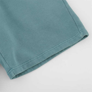 Pantalones cortos deportivos de lona para hombre, pantalones cortos de estilo gimnasio de tela suave de ajuste relajado con bolsillos funcionales para entrenamiento o viaje - Product Image 5