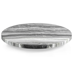 Marbre Lazy Susan Accessoires de cuisine Design populaire naturel 2 couleurs de pierre Marbre Lazy Susan pain au fromage décorer utilisé - Product Image 4