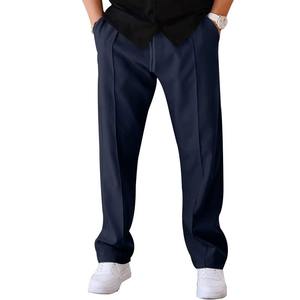 Pantalons décontractés pour hommes à la mode, vente en gros personnalisée, forte demande, vente chaude, coupe ample, taille élastique personnalisée, pantalons streetwear - Product Image 5