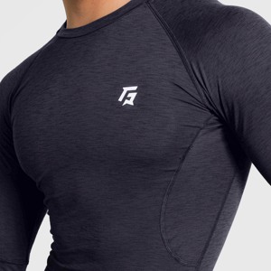 Sous-vêtement de compression à manches longues pour homme GA, couleur anthracite - Product Image 5