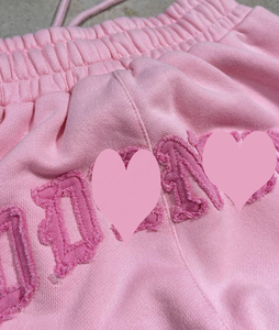 Ensemble de survêtement pour femme, éco-responsable, rose, à capuche, long, avec cordon de serrage, deux pièces, décontracté, pour se détendre - Product Image 4