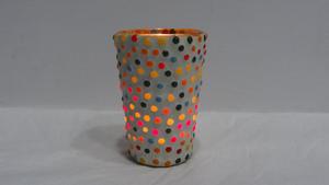 Vantage Hot Colored Glass Forested Votive for Wedding Decor Handmade Glass Fancy Crystal <b>Small</b> Votive Modern Style Fancy Votive - Product Image 3