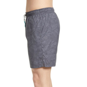 Premium <b>Men</b> <b>Swim</b> <b>Shorts</b> Anti UV Sun Protection Waterproof Eco-Friendly Breathable Quick Dry Canvas <b>Pattern</b> Heather Grey Texture - Product Image 4