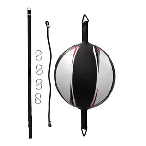 Sac de Boxe Mma en cuir à Double extrémité avec cordes en caoutchouc, Boxe thaïlandaise, équipement de Fitness et de sport - Product Image 1