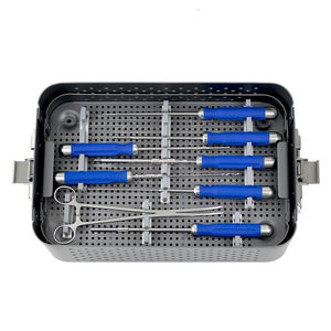 ชุดเครื่องมือสำหรับกระดูกสันหลังส่วนหน้าปากมดลูกมาใหม่ชุดเครื่องมือผ่าตัดแบบแมนนวล - Product Image 4