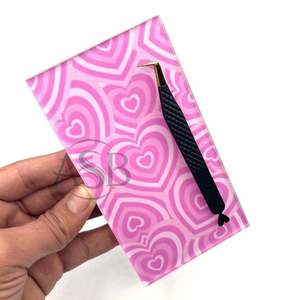 Base para Extensiones de Pestañas con Diseño de Corazón Rosa, Personalizable con Logotipo, Herramienta de Belleza - Product Image 2