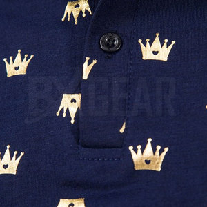 Camiseta Polo estampada para hombre de uso diario con Cuello clásico de manga corta Material ligero y cómodo para la moda de todas las estaciones - Product Image 6