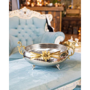 Bol à soupe en métal poli pour la cuisine et la salle à manger Bol à salade de luxe en acier inoxydable pour la maison et l'hôtel - Product Image 3