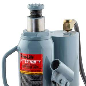 Cric hydraulique Pro-Lift B-012D couleur personnalisée - Capacité 12 tonnes, fonte, hauteur max. 30 cm, garantie 3 ans - Product Image 2