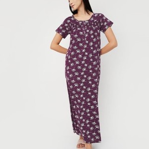 Camisón de algodón para mujer, camisón de estilo victoriano, camisón largo bohemio, vestido sin mangas - Product Image 2