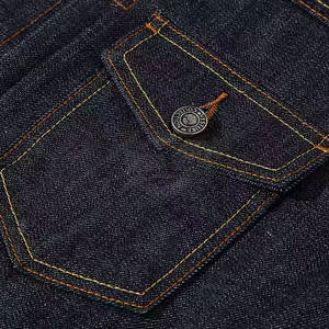 เสื้อแจ็คเก็ตผ้าแคนวาสสีล้วนสำหรับผู้ชายเสื้อยีนส์มีปกตั้งดีไซน์ใหม่สำหรับฤดูหนาว - Product Image 4