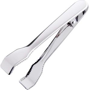 High Quality <b>Mini</b> Serving Tongs Unique Design Stainless Steel Ice Tong Top Selling Barware Accessories - Product Image 4