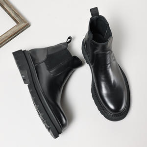 Chaussures de bureau en cuir véritable pour hommes avec semelle extérieure résistante à l'usure et semelle intérieure respirante, chaussures formelles - Product Image 3