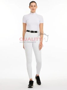 Culotte d'équitation élégante pour femme Slim Fit Confortable Tissu léger à séchage rapide Convient aux cavaliers en entraînement et en événements - Product Image 6