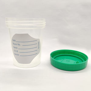 ฝาเกลียวพลาสติกขนาด120มล. ที่ใช้แล้วทิ้งที่บรรจุปัสสาวะพร้อมฝาปิดภาชนะบรรจุปัสสาวะผ่านการรับรองมาตรฐาน ISO - Product Image 5