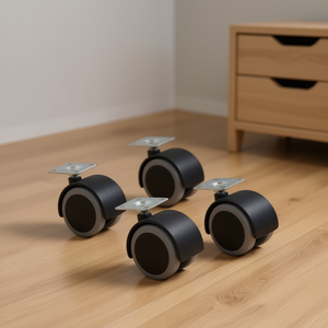 Kit de commode simple Vieste avec 4 roulettes, organiseurs de rangement - Product Image 3