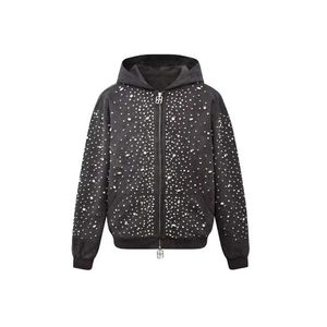 Nouveaux survêtements d'hiver pour hommes à capuche, légers et très vendus, 100% coton biologique, fabriqués au Pakistan, style unique, respirants avec strass - Product Image 4