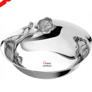 Tazón de Servir de Diseño con Acabado Plateado Más Vendido en 2025 para Hoteles, Restaurantes y Bares - Product Image 5