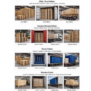 Fabricante de Paletas de Madera Usadas / Proveedor de Paletas de Envío Resistentes para Exportación - Product Image 2