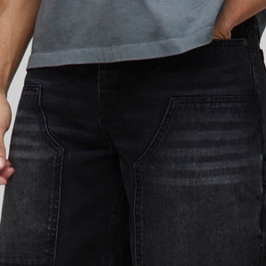 Nouveaux shorts en jean légers et respirants pour hommes, personnalisés, avec broderie et poches, tendance été 2026 - Product Image 5