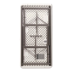 Alera 65600 Mesa plegable rectangular Platinum de 72 pulgadas. X 30 Pulgadas X 29 Pulgadas Resina de borde cuadrado 65600 - Product Image 6