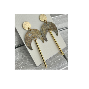 2025 Special Best Copper esmalte pendientes gota joyería South Dakota EE. UU. Fabricantes en Nueva Jersey hechos de hoja - Product Image 1