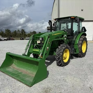 Compre al por Mayor Tractor Agrícola John Deere 4x4 Usado Barato de 75HP con Motor Changchai, Caja de Cambios, Bomba, Cojinete y Engranaje - Product Image 1