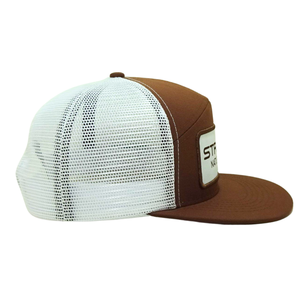 Wholesale Custom 7-Panel Cotton Blank Structured Snapback <b>Camo</b> Mesh Trucker Hat Outdoor Unisex Four Seasons Sporty Custom - Product Image 3