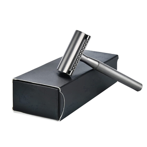 Maquinilla de Afeitar Masculina Reutilizable y Ecológica, Cuchilla Única de Acero Inoxidable, Agarre Antideslizante, para Afeitar Cara, Cuerpo y Bikini, Kaamir - Product Image 1