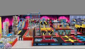 Parque Infantil Interior con Temática Deportiva y de Entretenimiento para Niños, con Toboganes y Trampolí<span class=keywords><strong>n</strong></span>, Equipo de Juego para Clubes Infantiles y Centros de Juego - Product Image 4