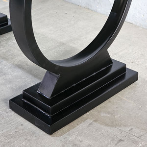 Modern Rectangular <b>Coffee</b> <b>Table</b> 120x55x45cm Ceramic Top Iron Legs Convertible Durable Storage Decorative Features Model TT68131 - Product Image 5