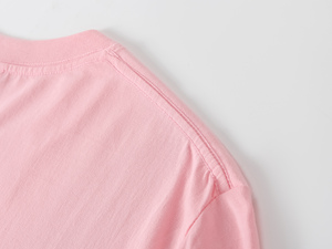 T-shirt personnalisé à sublimation thermique 8 couleurs double couche 100% coton T-shirt de corps long surdimensionné pour hommes - Product Image 4