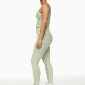 Haute Qualité Marque Privée Femmes Plus La Taille Yoga Shorts Ensemble 2Pcs 100% Coton Respirant Sport Fitness Gym Personnalisé Yoga Ensembles - Product Image 3