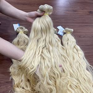 Cabello Humano con Ondas Onduladas Color Piano – Dos Tonos con Mechas – Ondas Suaves y Naturales - Product Image 2