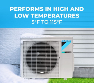 Ready to Ship Daikin® 12,000 BTU Oterra 20 SEER2 MiniSplit Heat Pump System R32 115V Inverter Wall Mounted Single Zone AC - Product Image 4