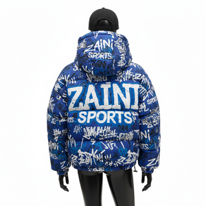 Chaqueta Acolchada Extra Grande para Mujer, Tejido de Poliéster, Panel Acolchado, Sublimación Completa, Logotipo Personalizado, Ropa de Invierno, Chaqueta Acolchada para Mujer - Product Image 2