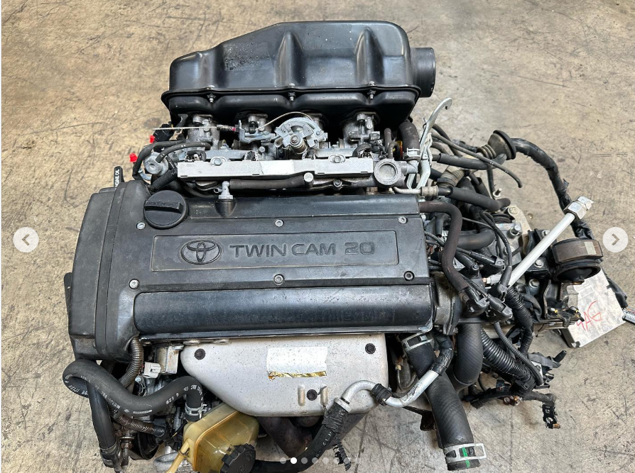 Used 4A-GE Blacktop 20V Engine from Japan for Toyota Celica - Gas