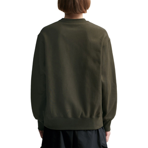 Sweat-shirt brodé découpé avec logo personnalisé de haute qualité pour l'hiver uni coupe régulière pull-over pour hommes fabriqué au Pakistan - Product Image 4