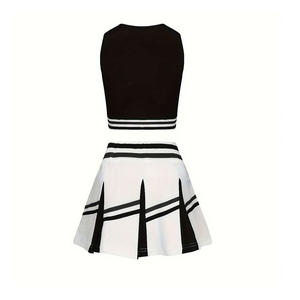 Uniformes de Animadoras Personalizados al por Mayor, 100% Poliéster, Ligeros, con Estampado por Transferencia de Calor, Ropa de Práctica para Equipos de Animadoras Adultas - Product Image 2