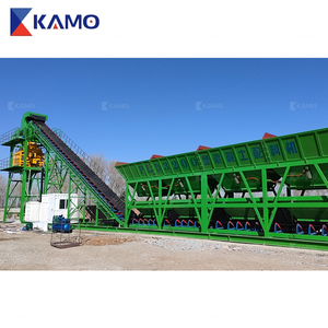 Centrale à béton modulaire MHZS120 avec convoyeur à bande pour l'ingénierie et l'utilisation de béton prêt à l'<span class=keywords><strong>emploi</strong></span> - Product Image 1