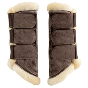 Botas de Protección Premium para Caballos Hechas a Medida en Pakistán con Acolchado Absorbente de Impactos y Soporte Completo para Tendones y Menudillos - Product Image 2