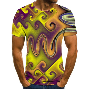 Camiseta de sublimación para hombre, fabricante de fábrica, tela de poliéster ligera, transpirable, adecuada para correr o entrenar al aire libre - Product Image 3