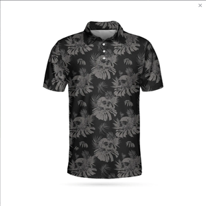 Polos de golf pour hommes, à manches courtes, respirants, anti-transpiration, avec logo personnalisé, les mieux notés, noirs - Product Image 6