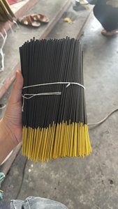 Bâton d'encens noir non parfumé de qualité supérieure, encens naturel fait à la main pour le yoga, approvisionnement en usine OEM - Product Image 5
