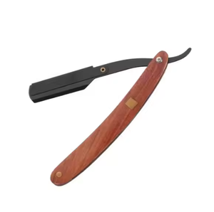 Maquinilla de afeitar recta de peluquero de nuevo diseño hecha con acero inoxidable de alta calidad - Product Image 3