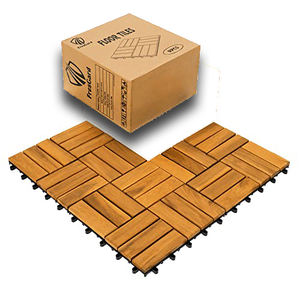 Artículo supercaliente, suelo de madera maciza con textura de madera, para decoración del hogar, balcón/suelo de entrada - Product Image 1