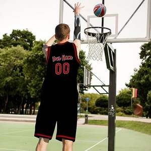 Fait sur mesure uniforme de basket-ball de haute qualité respirant grande taille avec logo personnalisé - Product Image 6